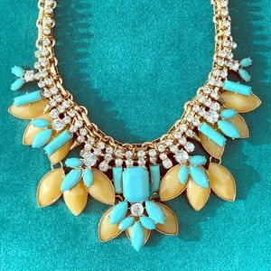 Banana Republic Gold Statement Necklace